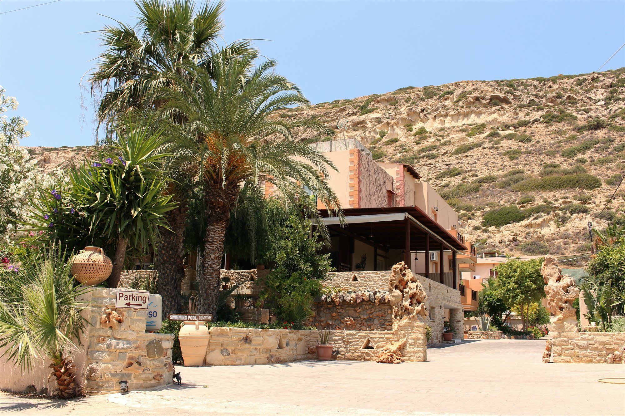 Calypso Hotel Матала Екстер'єр фото