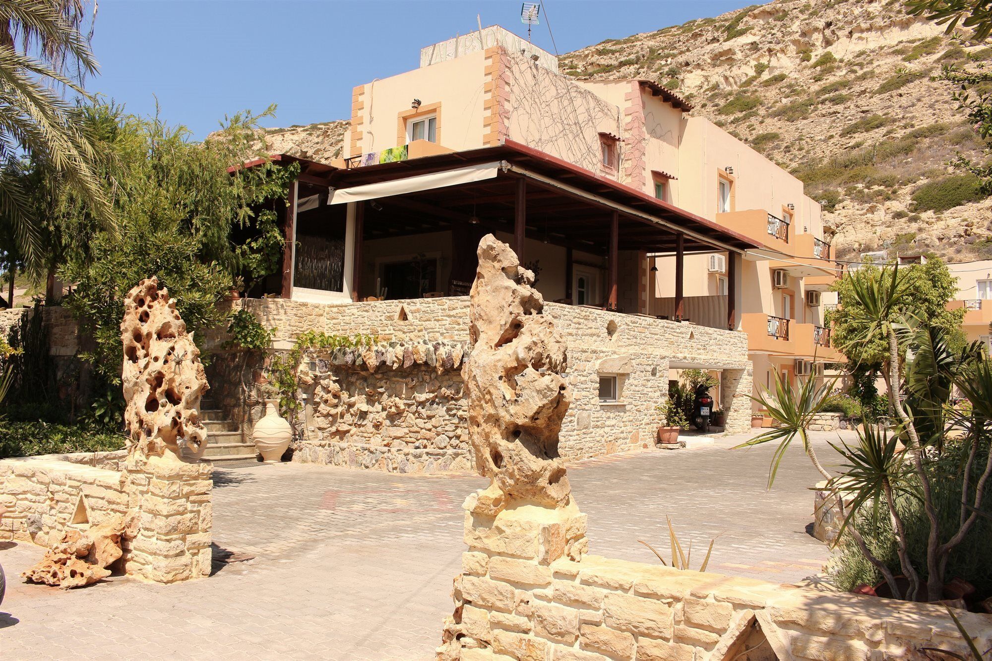 Calypso Hotel Матала Екстер'єр фото